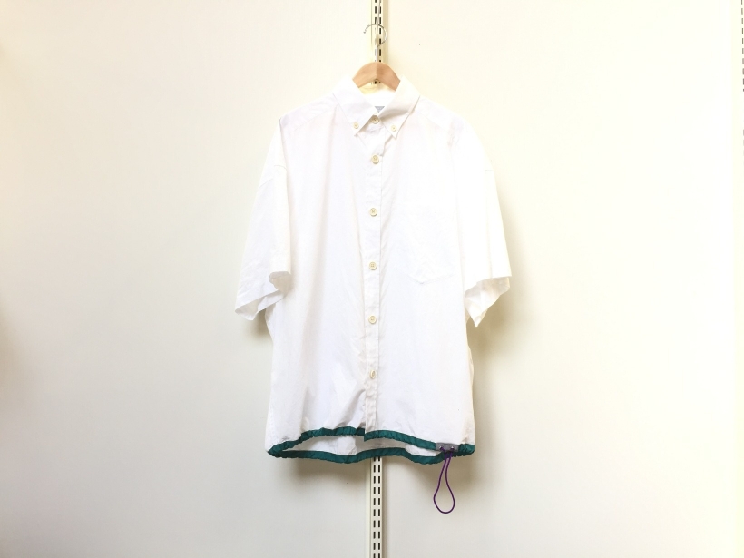 入荷】KOLOR BEACON 21/SS 21SBM-B07143S 半袖シャツ ボタンダウン